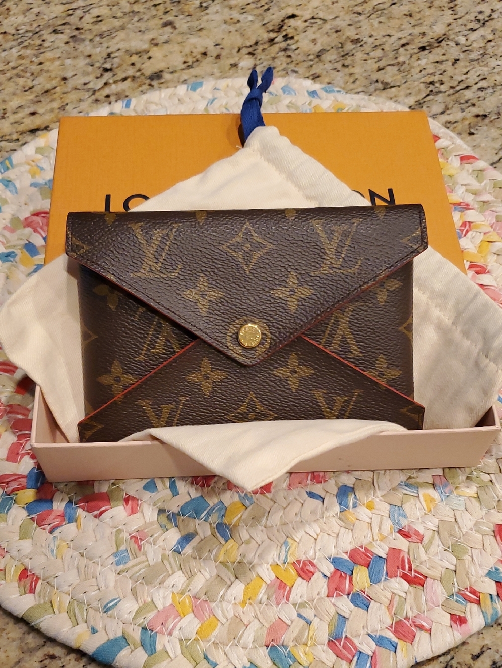 Louis Vuitton Monogram Medium Kirigami Pochette with Box, Dustbag, Insert